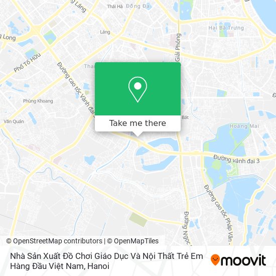 Nhà Sản Xuất Đồ Chơi Giáo Dục Và Nội Thất Trẻ Em Hàng Đầu Việt Nam map