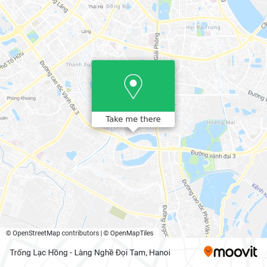 Trống Lạc Hồng - Làng Nghề Đọi Tam map