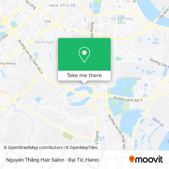 Nguyên Thắng Hair Salon - Đại Từ map