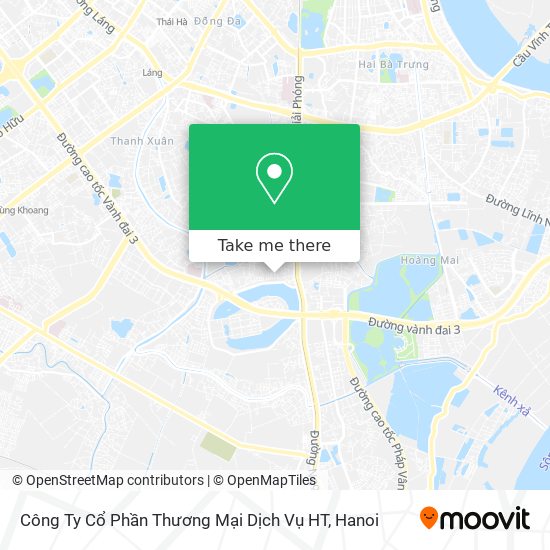 Công Ty Cổ Phần Thương Mại Dịch Vụ HT map