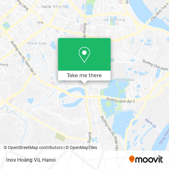 Inox Hoàng Vũ map