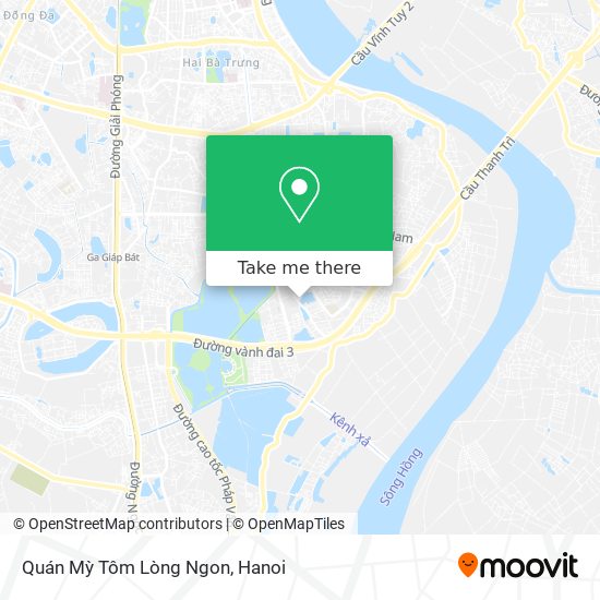 Quán Mỳ Tôm Lòng Ngon map