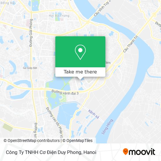 Công Ty TNHH Cơ Điện Duy Phong map