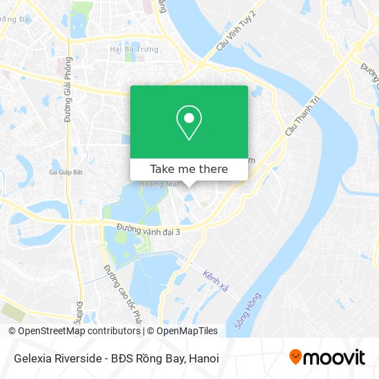Gelexia Riverside - BĐS Rồng Bay map