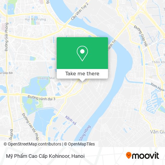 Mỹ Phẩm Cao Cấp Kohinoor map