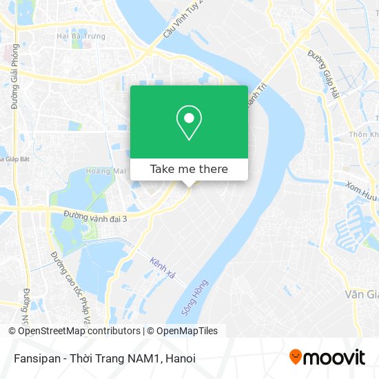 Fansipan - Thời Trang NAM1 map