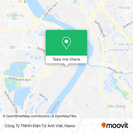 Công Ty TNHH Điện Tử Anh Việt map