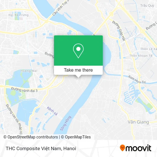 THC Composite Việt Nam map
