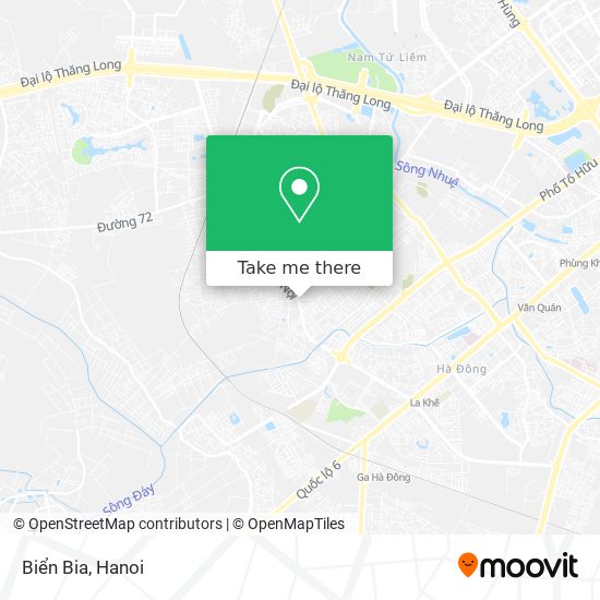 Biển Bia map