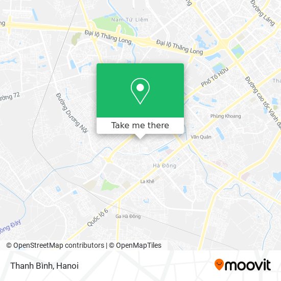 Thanh Bình map