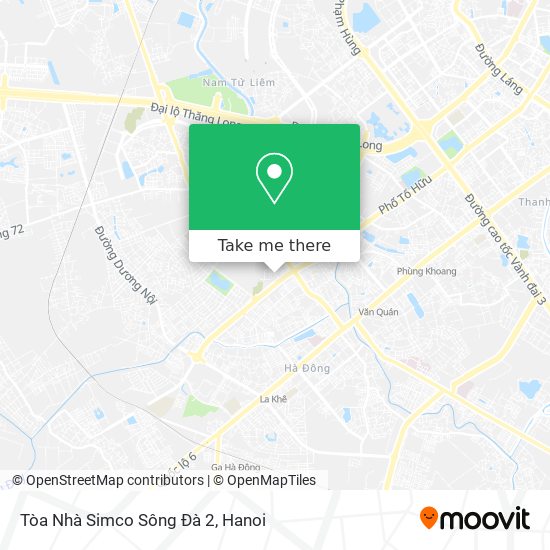 Tòa Nhà Simco Sông Đà 2 map