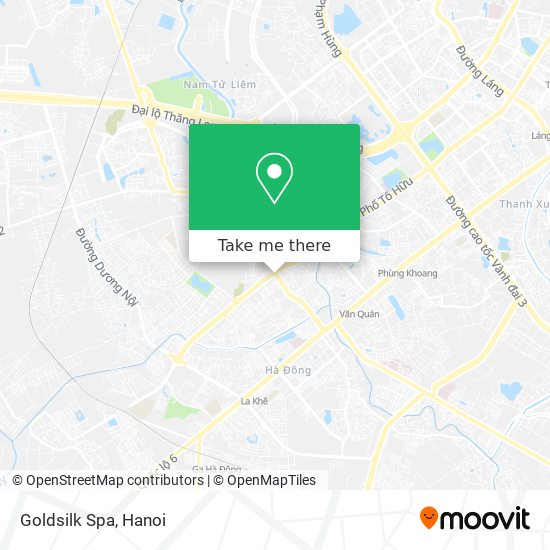 Goldsilk Spa map