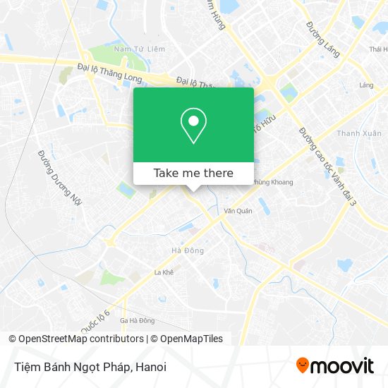 Tiệm Bánh Ngọt Pháp map