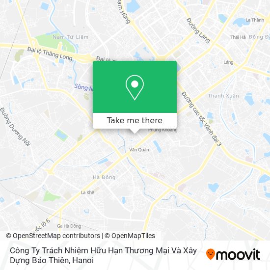 Công Ty Trách Nhiệm Hữu Hạn Thương Mại Và Xây Dựng Bảo Thiên map