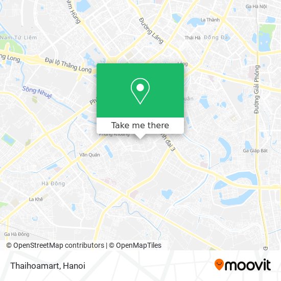 Thaihoamart map