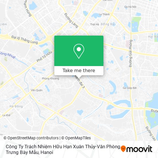 Công Ty Trách Nhiệm Hữu Hạn Xuân Thủy-Văn Phòng Trưng Bày Mẫu map