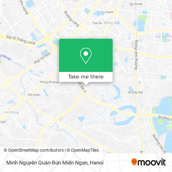 Minh Nguyên Quán-Bún Miến Ngan map