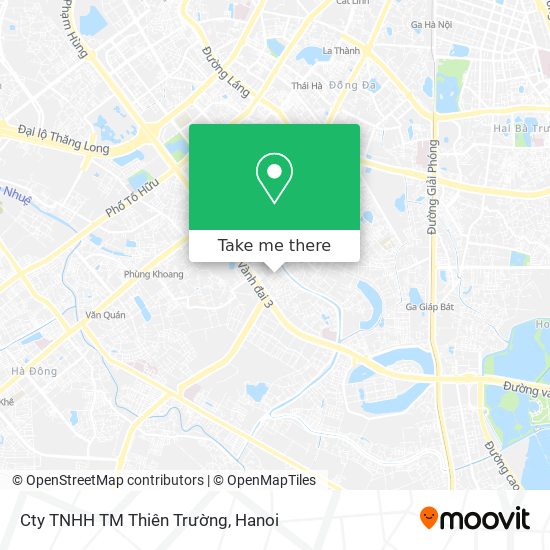 Cty TNHH TM Thiên Trường map