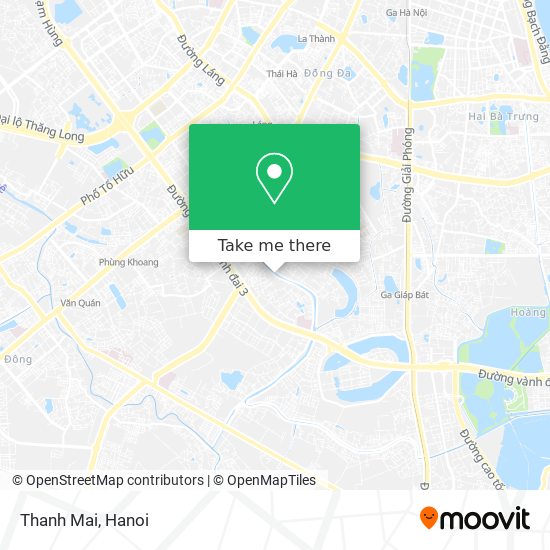 Thanh Mai map