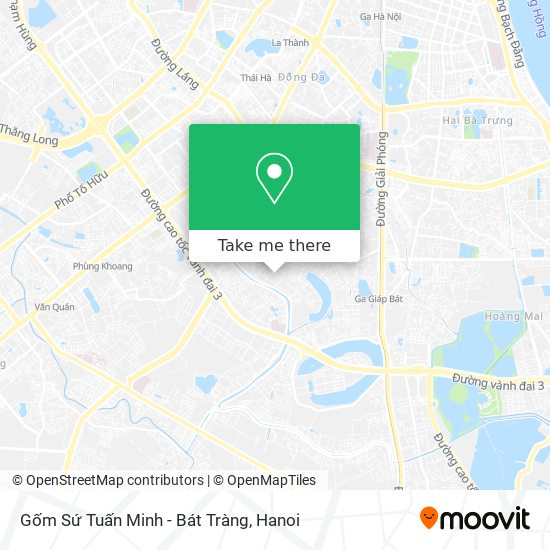 Gốm Sứ Tuấn Minh - Bát Tràng map