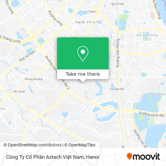 Công Ty Cổ Phần Aztech Việt Nam map