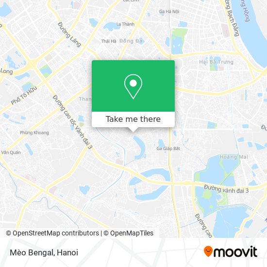 Mèo Bengal map