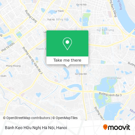 Bánh Kẹo Hữu Nghị Hà Nội map