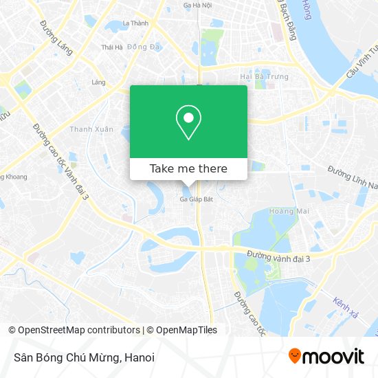 Sân Bóng Chú Mừng map