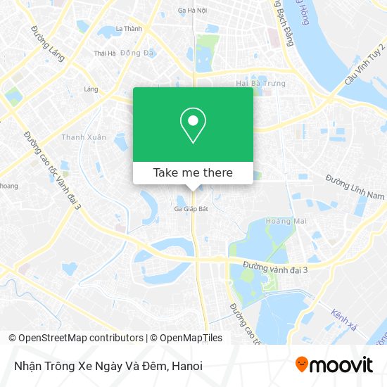 Nhận Trông Xe Ngày Và Đêm map