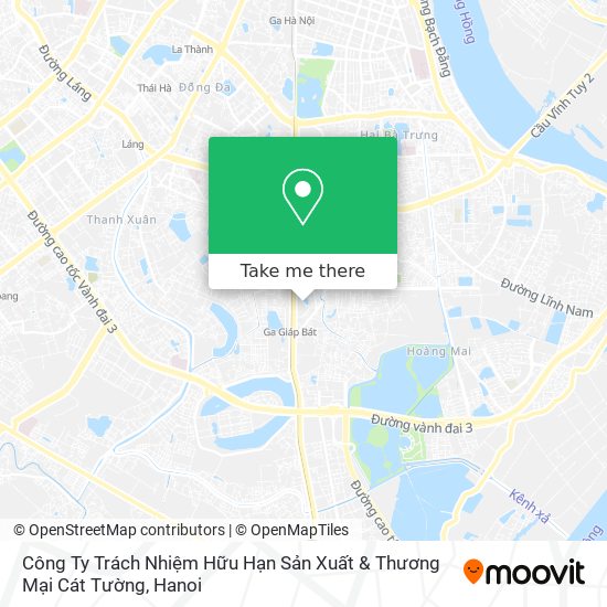 Công Ty Trách Nhiệm Hữu Hạn Sản Xuất & Thương Mại Cát Tường map