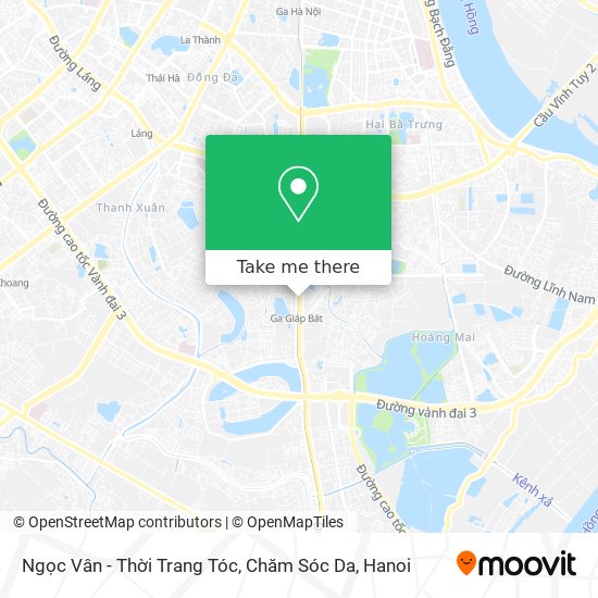 Ngọc Vân - Thời Trang Tóc, Chăm Sóc Da map