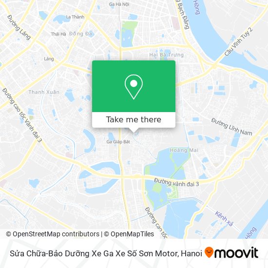 Sửa Chữa-Bảo Dưỡng Xe Ga Xe Số Sơn Motor map