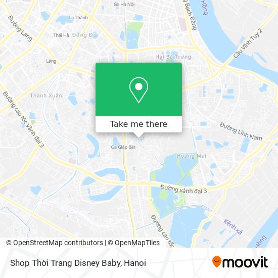 Shop Thời Trang Disney Baby map