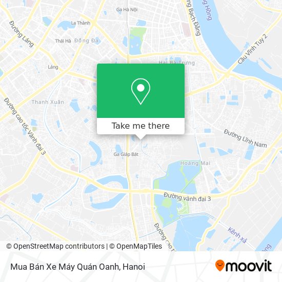 Mua Bán Xe Máy Quán Oanh map