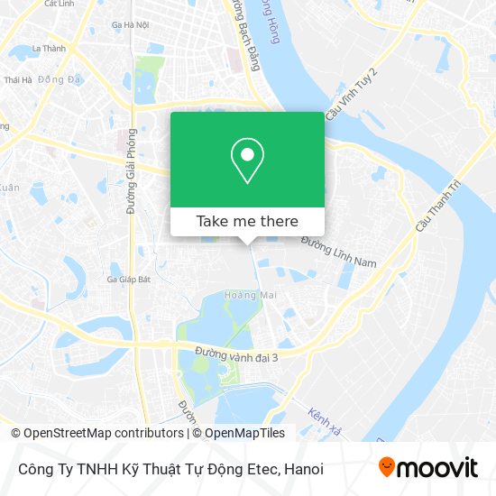 Công Ty TNHH Kỹ Thuật Tự Động Etec map