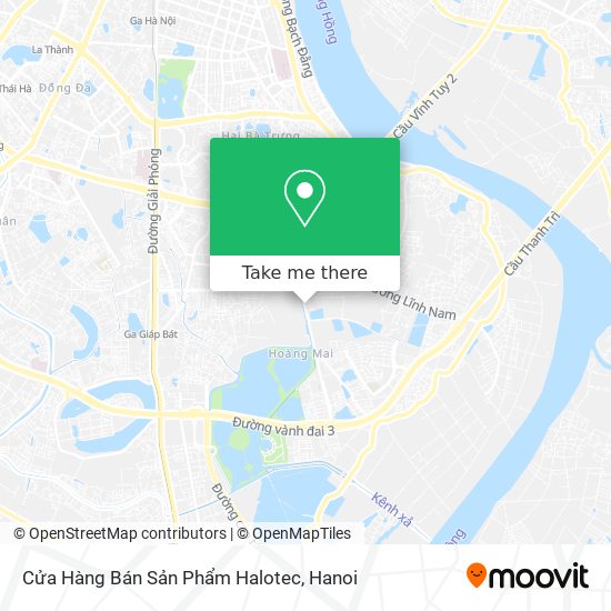 Cửa Hàng Bán Sản Phẩm Halotec map