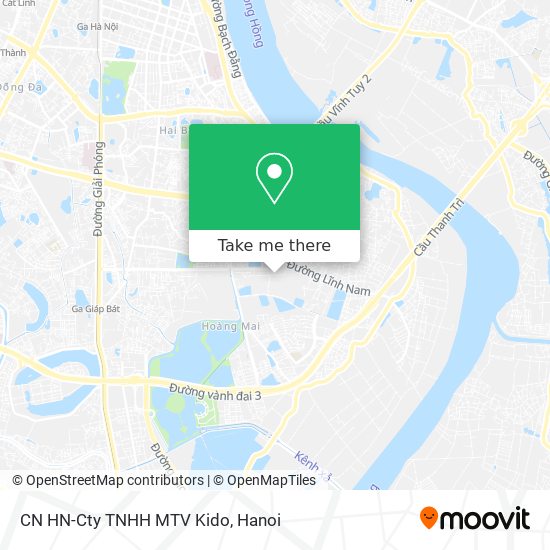 CN HN-Cty TNHH MTV Kido map