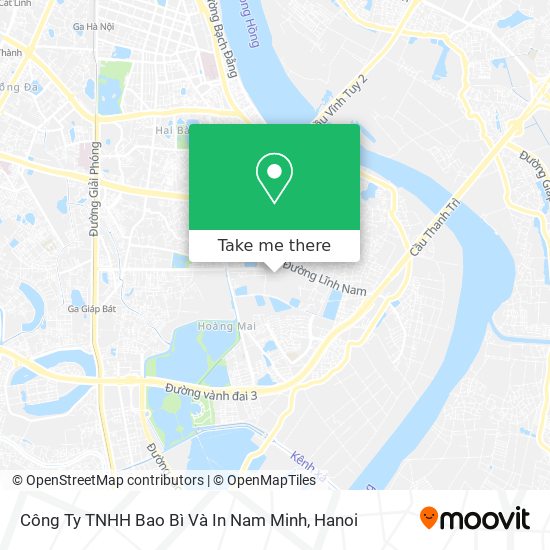 Công Ty TNHH Bao Bì Và In Nam Minh map