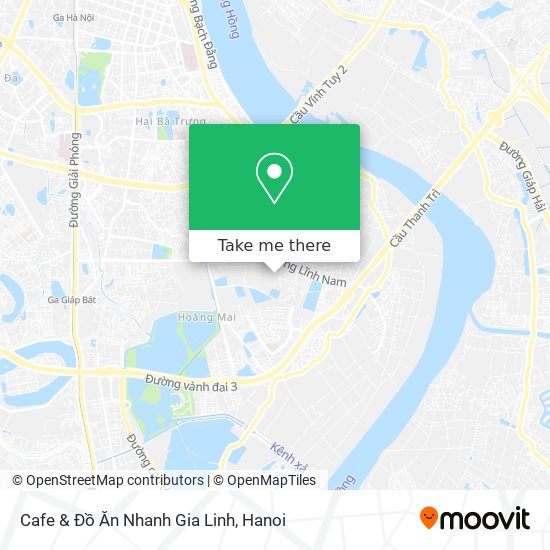 Cafe & Đồ Ăn Nhanh Gia Linh map