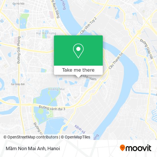 Mầm Non Mai Anh map