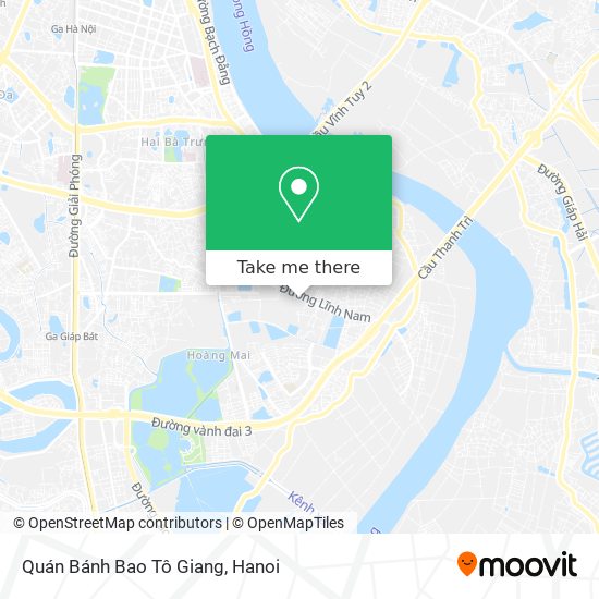 Quán Bánh Bao Tô Giang map