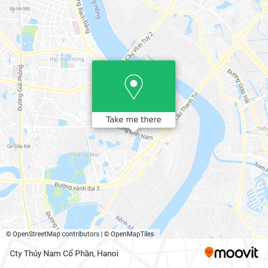 Cty Thủy Nam Cổ Phần map