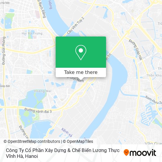 Công Ty Cổ Phần Xây Dựng & Chế Biến Lương Thực Vĩnh Hà map