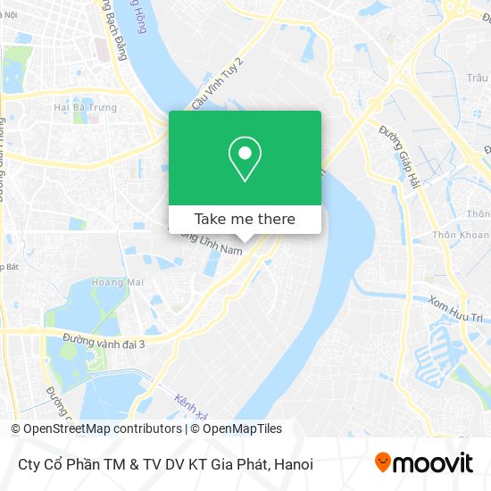 Cty Cổ Phần TM & TV DV KT Gia Phát map