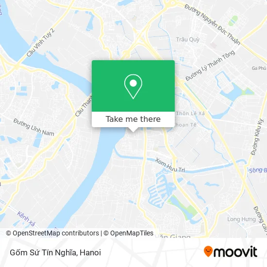 Gốm Sứ Tín Nghĩa map