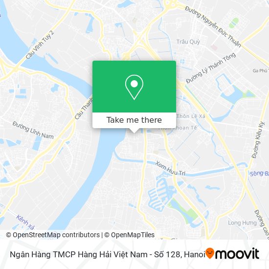Ngân Hàng TMCP Hàng Hải Việt Nam - Số 128 map