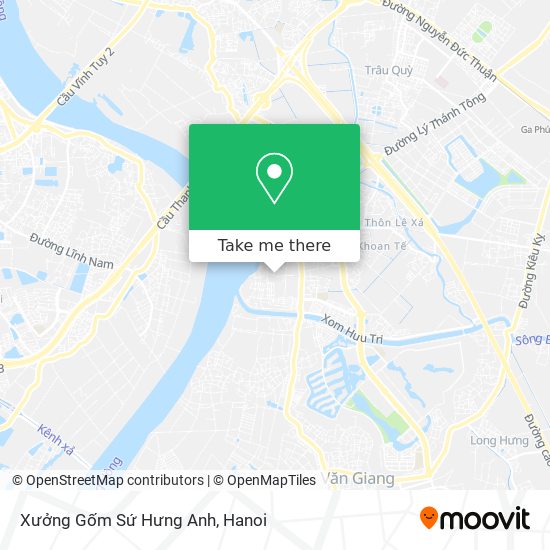 Xưởng Gốm Sứ Hưng Anh map