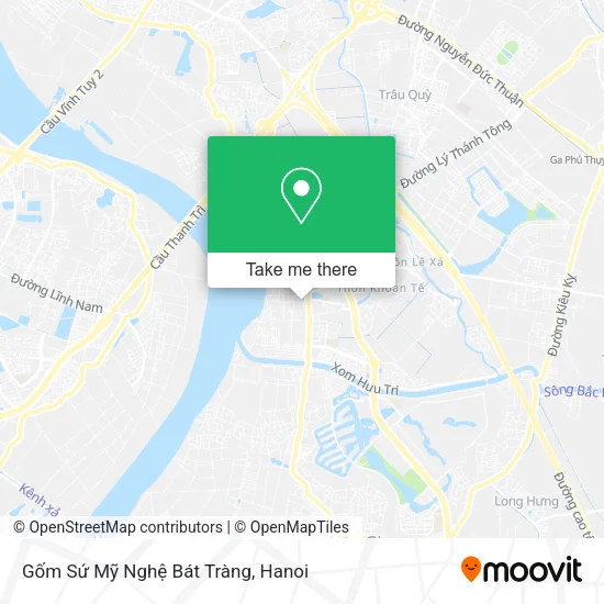 Gốm Sứ Mỹ Nghệ Bát Tràng map