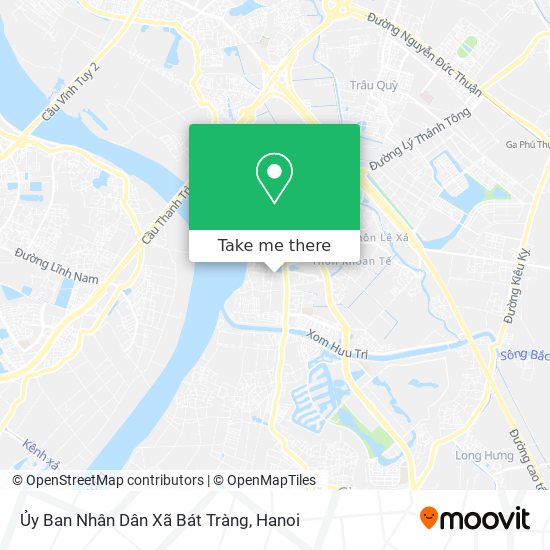 Ủy Ban Nhân Dân Xã Bát Tràng map