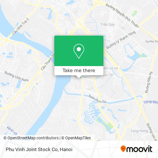 Phu Vinh Joint Stock Co map